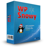 Плагин для создания снега на сайте WordPress